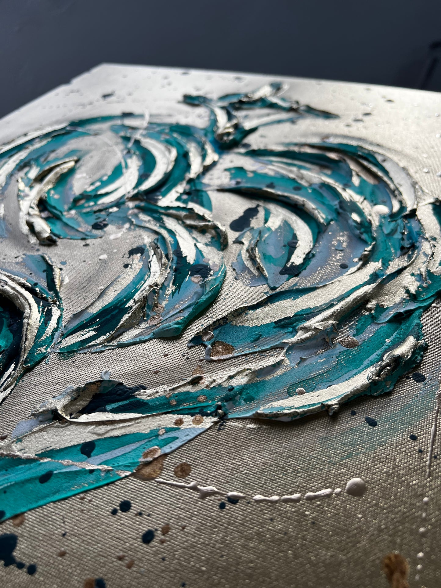 Emerald Ace of spades