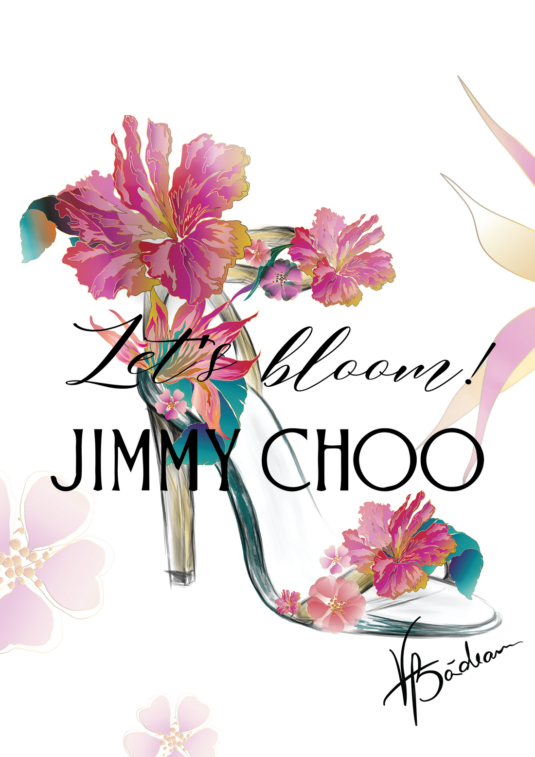 BLOSSOM IN YOUR CHOOS - Jimmy Choo